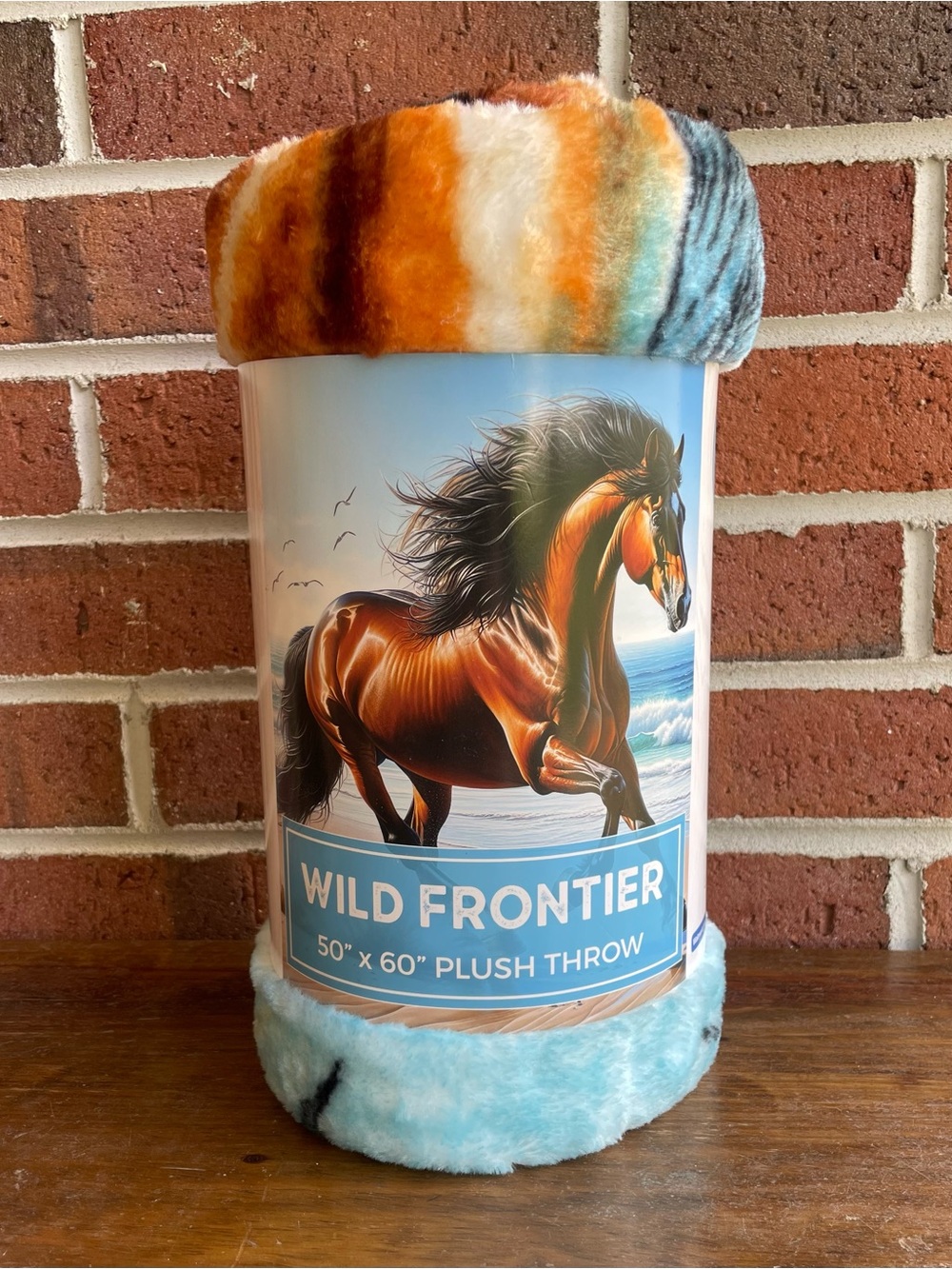 Wild Frontier Plush Throw